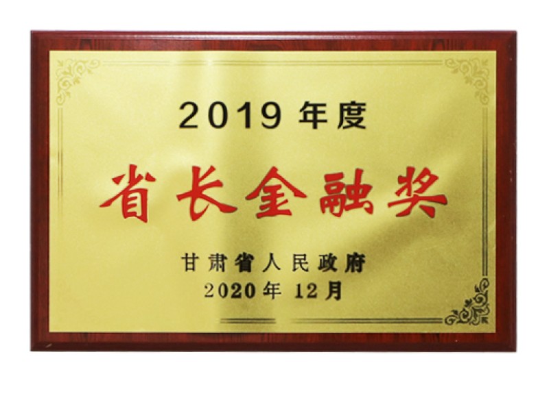 2019年度省长金融奖