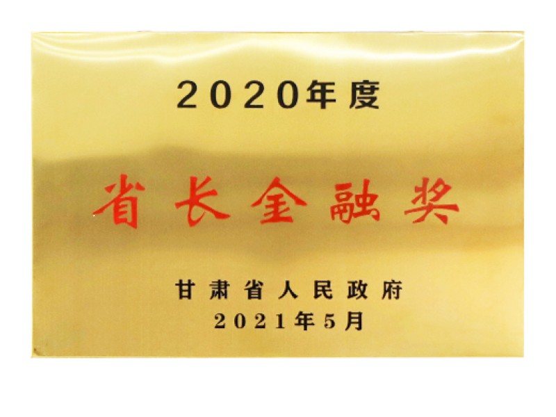 2020年度省长金融奖